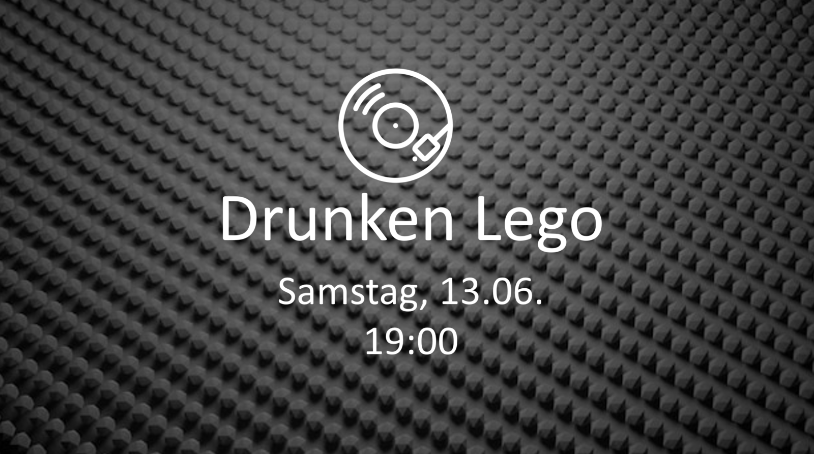 Drunken Lego im Laufwerk