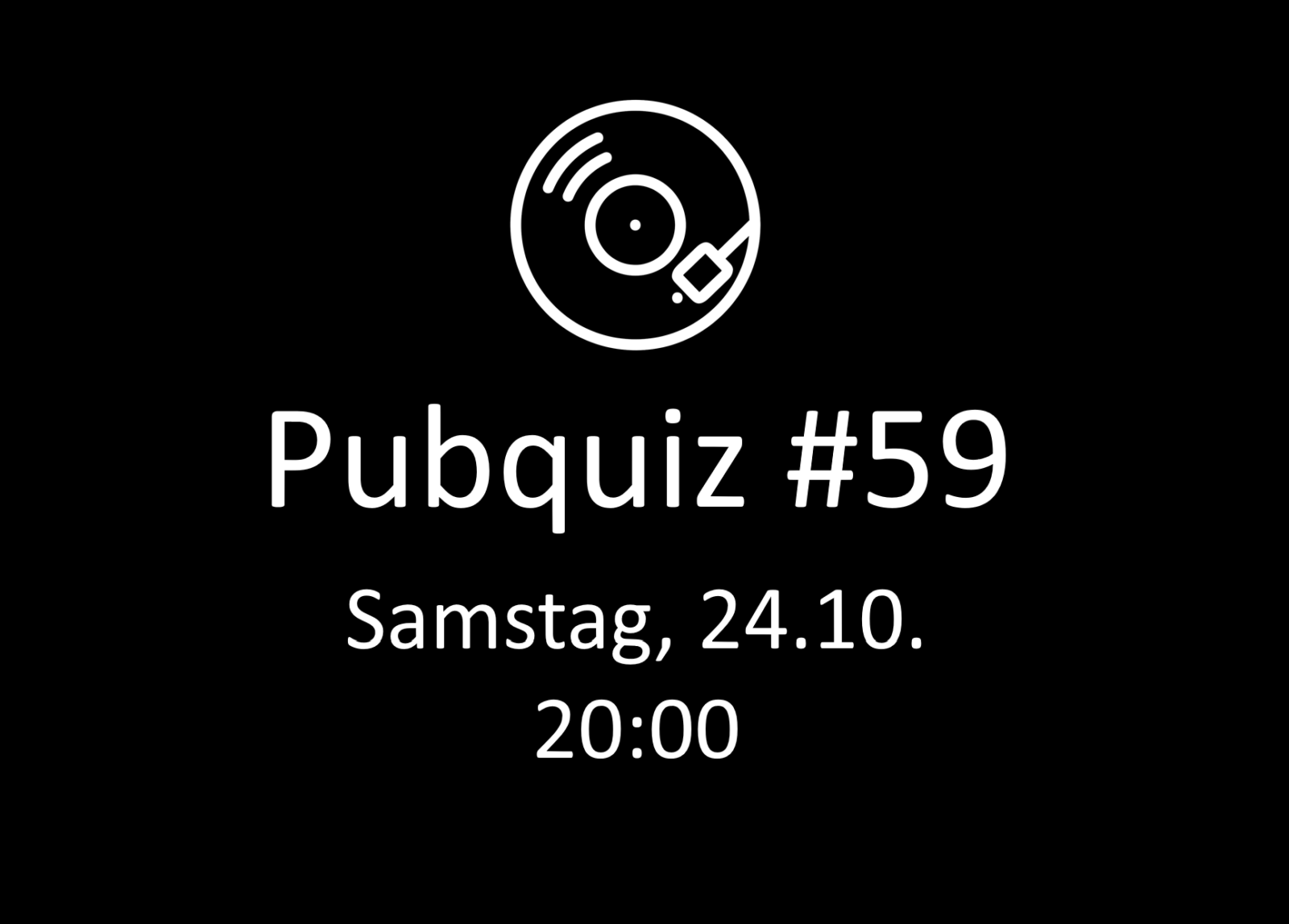 Pubquiz #59 im Laufwerk