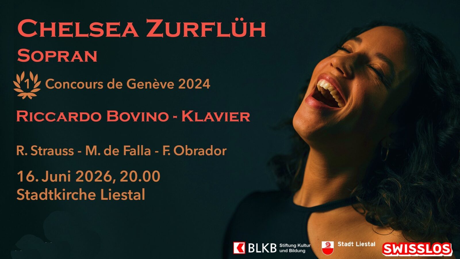 Chelsea Zurflüh – Liederabend