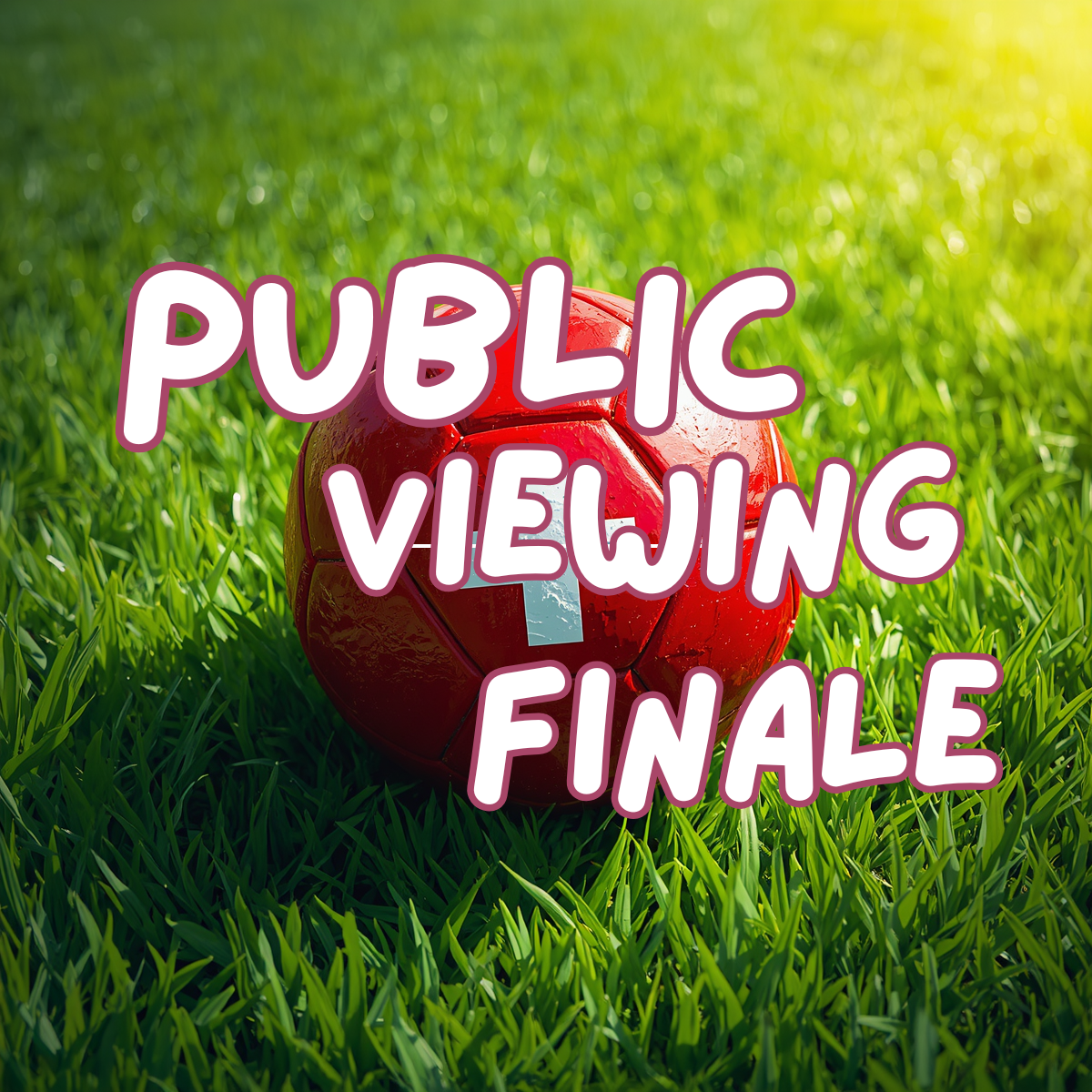 Public Viewing – gemütlich & familienfreundlich